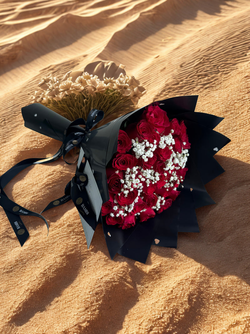 41 Red Roses Dubai | Luxury Bouquet | 90 Minutes Delivery – Bambi