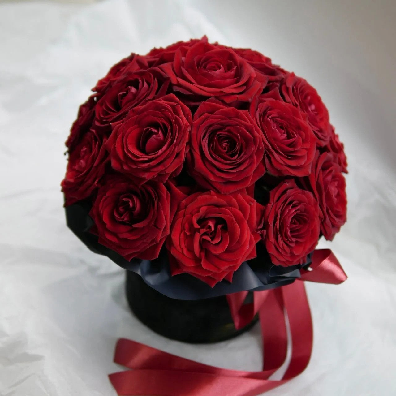 Rouge - Box Luxury Red Roses - Bambi