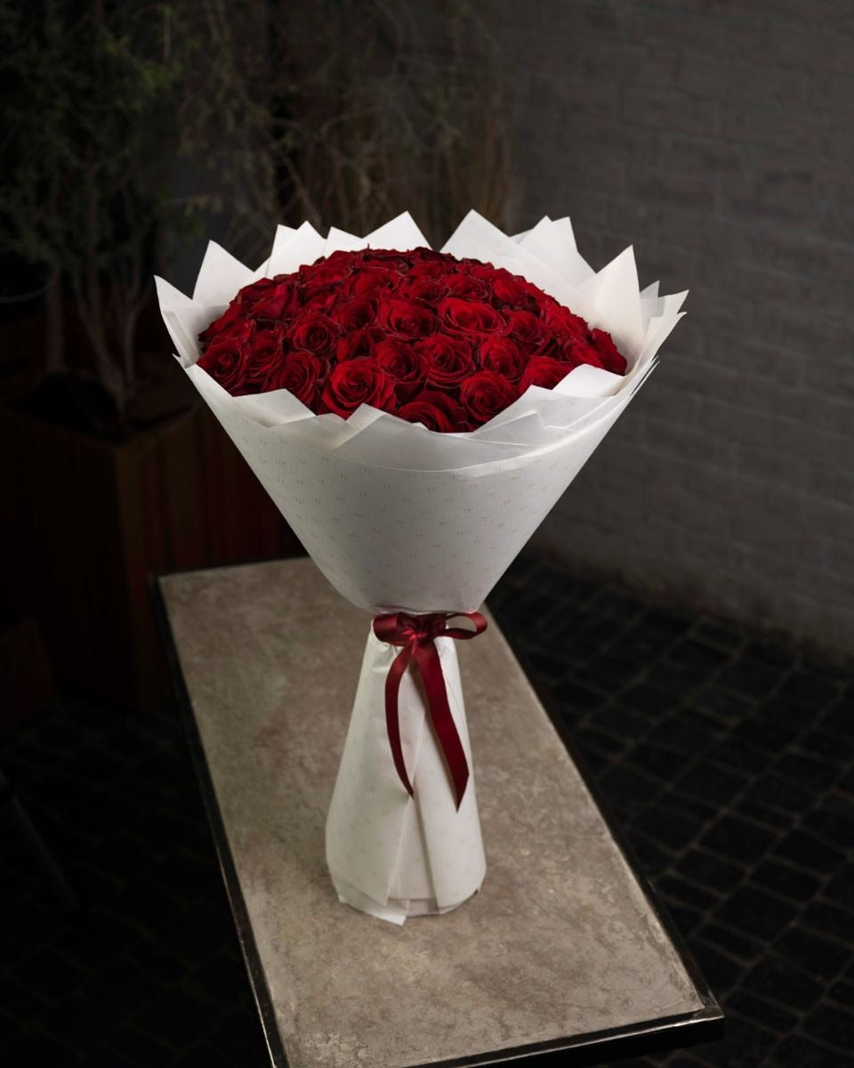51 Red Roses Bouquet