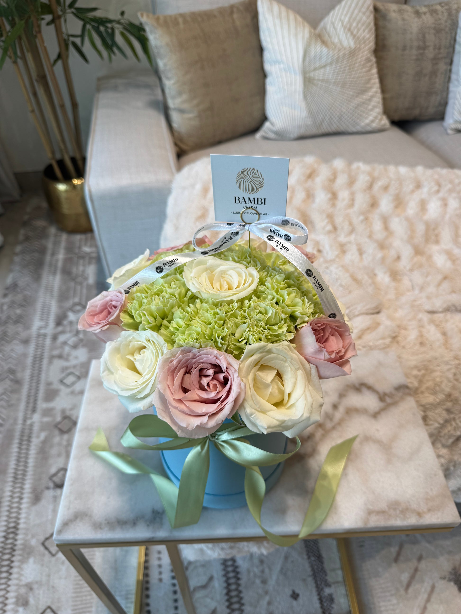 Lumière - Premium Rose and Carnation Box - Bambi