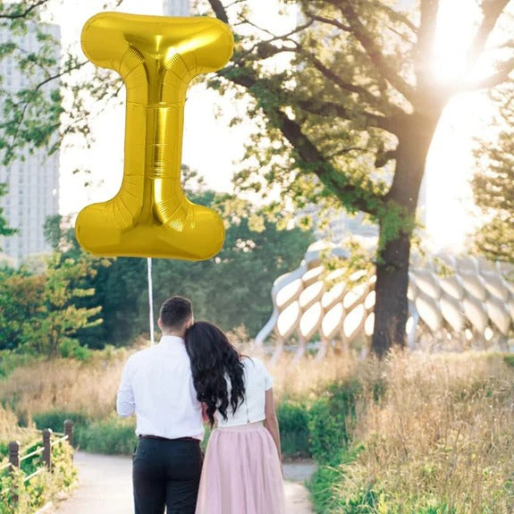 Helium Foil Balloon – Letters (80 cm) | Bambi Dubai