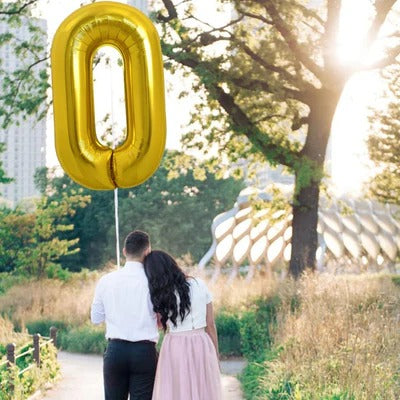 Helium Foil Balloon – Letters (80 cm) | Bambi Dubai
