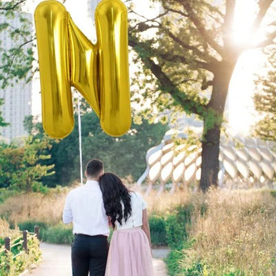 Helium Foil Balloon – Letters (80 cm) | Bambi Dubai