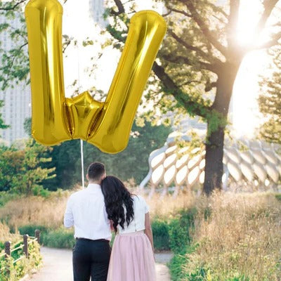 Helium Foil Balloon – Letters (80 cm) | Bambi Dubai