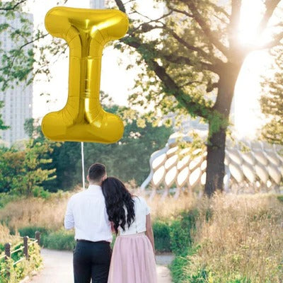 Helium Foil Balloon – Letters (80 cm) | Bambi Dubai
