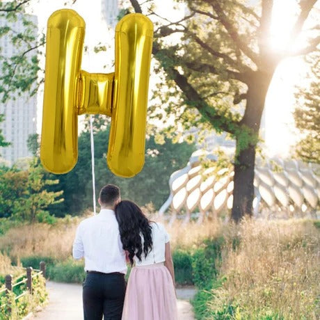 Helium Foil Balloon – Letters (80 cm) | Bambi Dubai