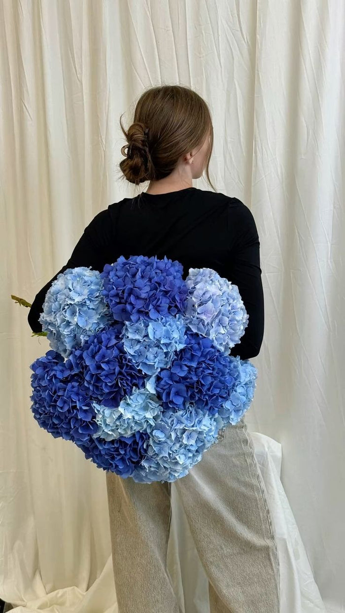 Large Blue Hydrangea Bouquet