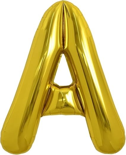 Helium Foil Balloon – Letters (80 cm) | Bambi Dubai