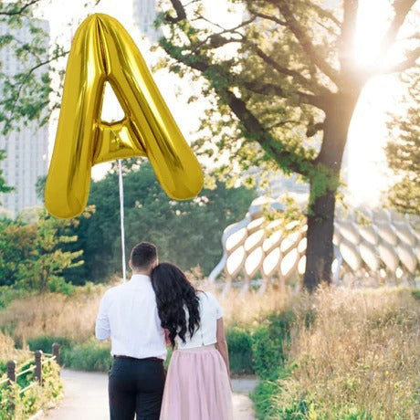 Helium Foil Balloon – Letters (80 cm) | Bambi Dubai