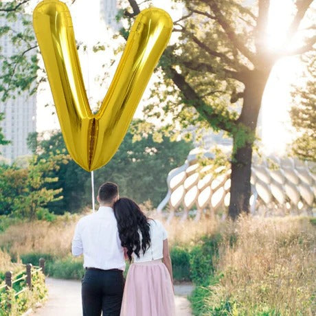 Helium Foil Balloon – Letters (80 cm) | Bambi Dubai