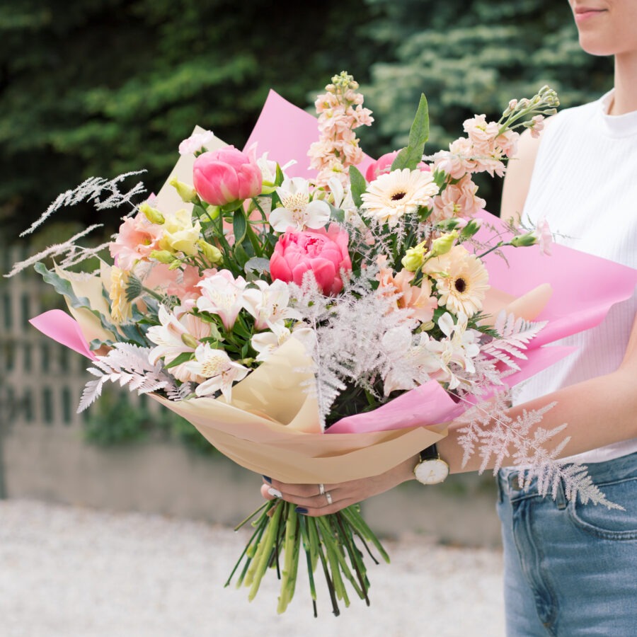 May Flowers Bouquet – Seasonal Hand-Tied Mix | Bambi