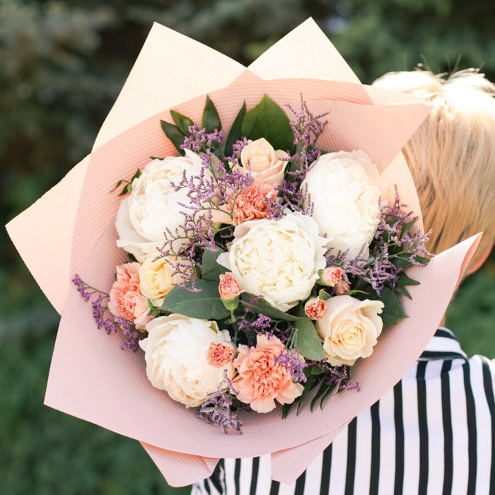 Creme Bouquet – Elegant Pastel Florals | Bambi - Bambi