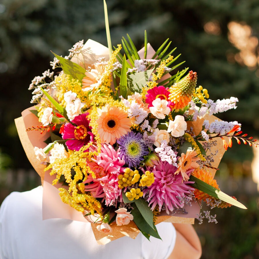 Color Palette Bouquet – Vibrant Seasonal Mix | Bambi