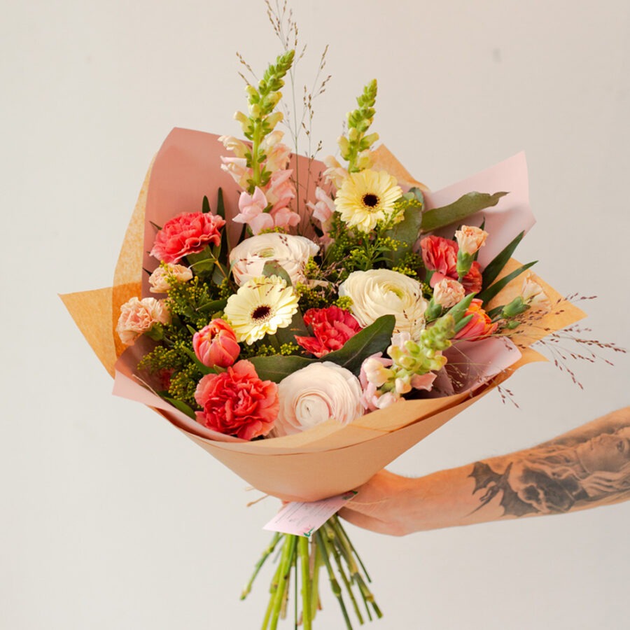 Éveil Bouquet – Ranunculus & Tulips | Bambi