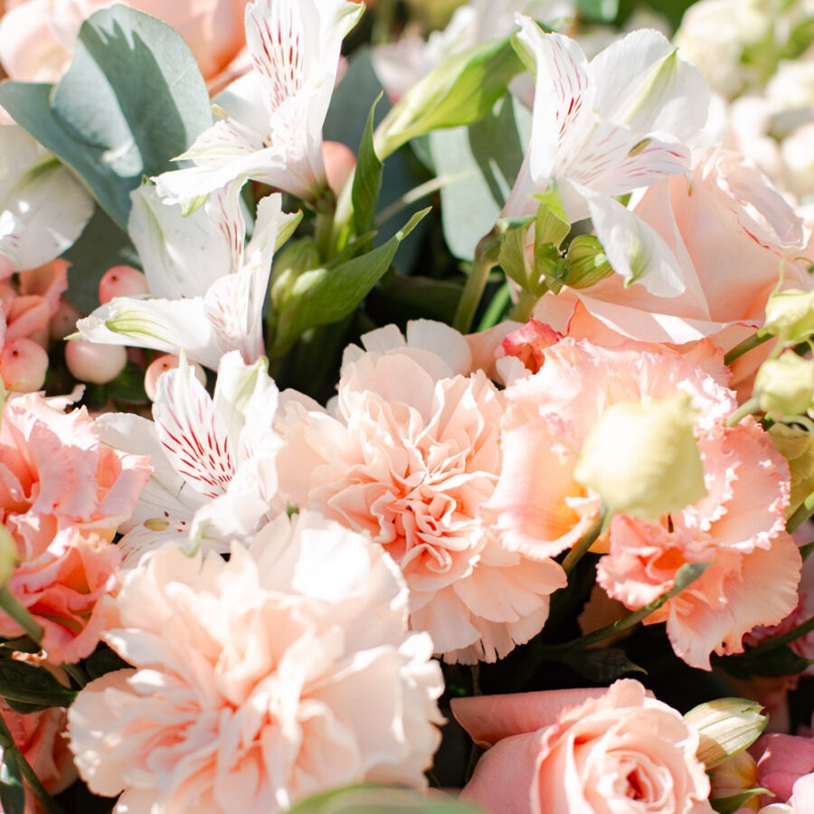 Cloud Bouquet – Roses & Alstroemeria | Bambi