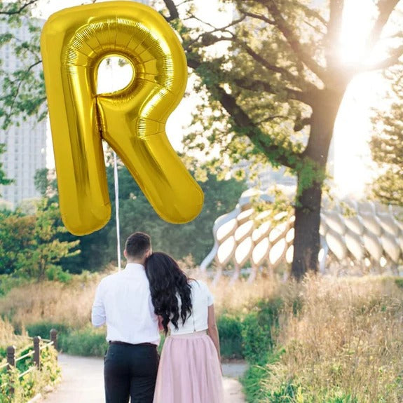 Helium Foil Balloon – Letters (80 cm) | Bambi Dubai