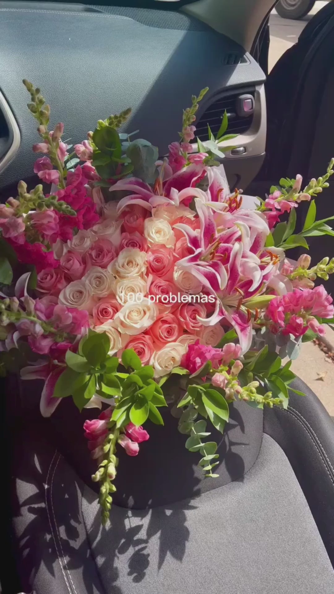 Lillie - 50 Roses and Lillies Mixed Bouquet - Bambi